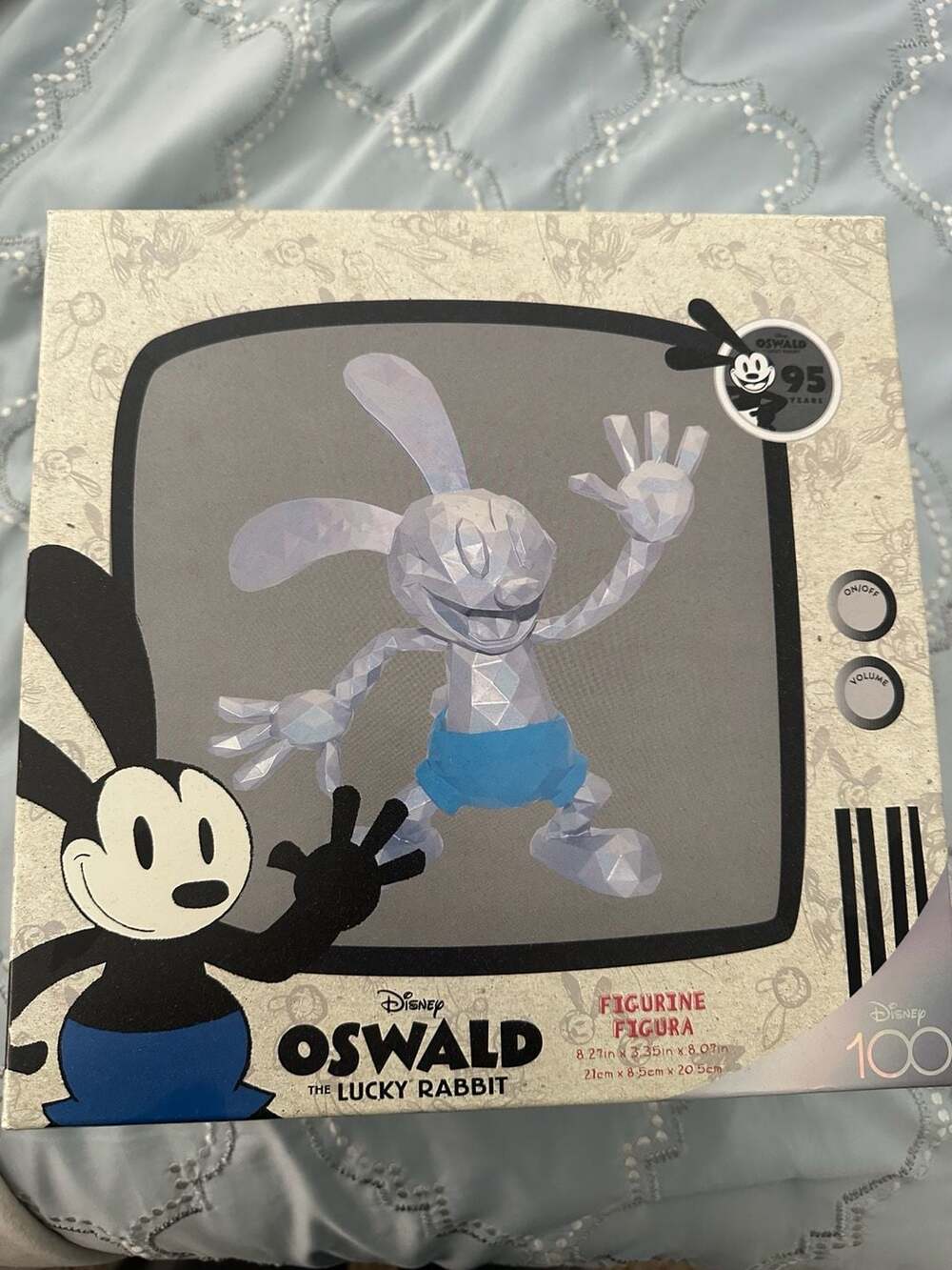 Disney 100th Anniversary Oswald the Lucky Rabbit 95th Anniversary Geometric Crys - Picture 1 of 4